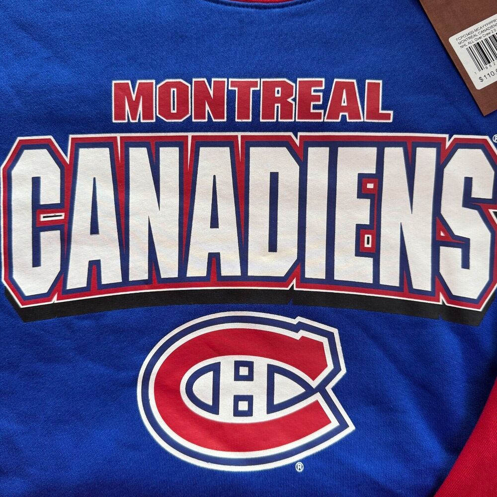 Mitchell and Ness Montreal Canadiens NHL Sweatshirt XL MSRP $110 NWT - Picture 3 of 6